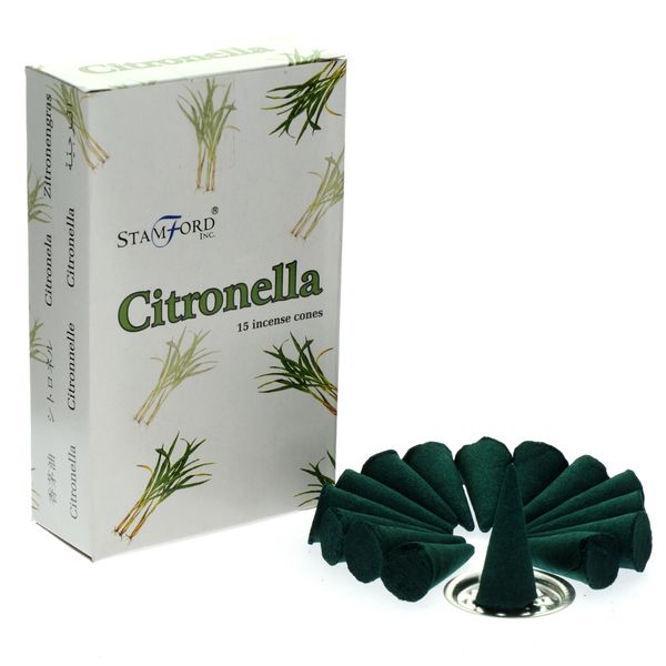 Kadzidełka Stożkowe - Cytronella