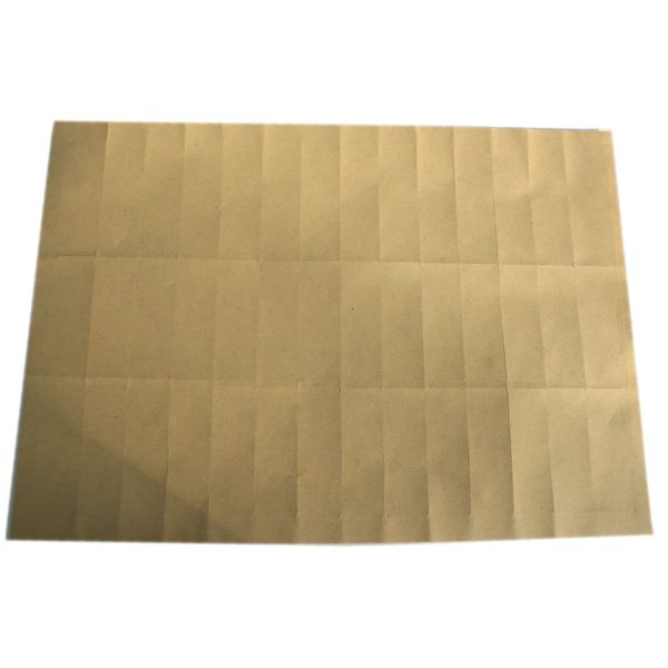 100 x Brown Kraft - 42UP Round Corner A4 Laser Label 60x20mm