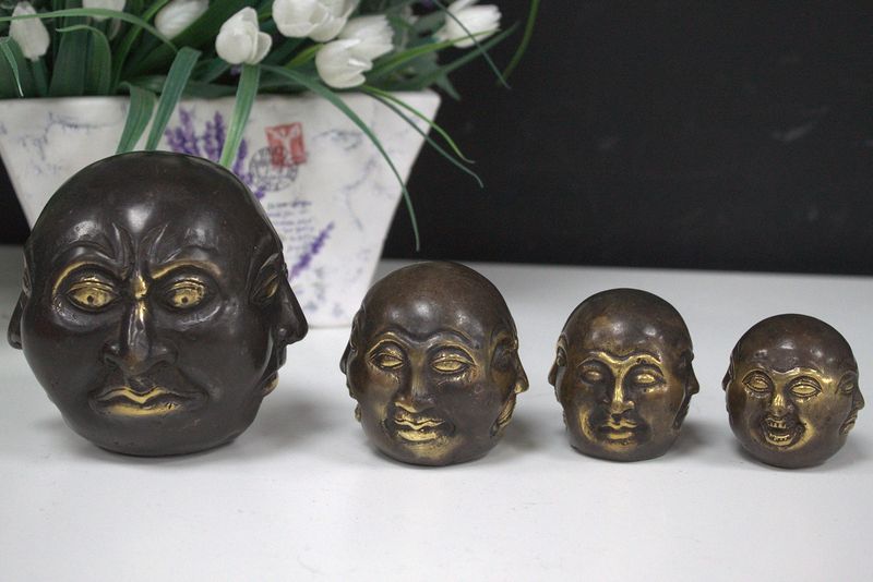 Feng shui - Budda o Czterech Twarzach - 5 cm