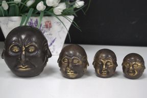 Feng shui - Budda o Czterech Twarzach - 5 cm