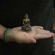 Mini Budda Medytujący na Siedząco