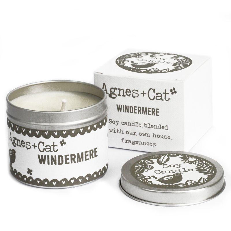200 g Świeczka w Puszce i Pudełku Ozdobnym - Windermere