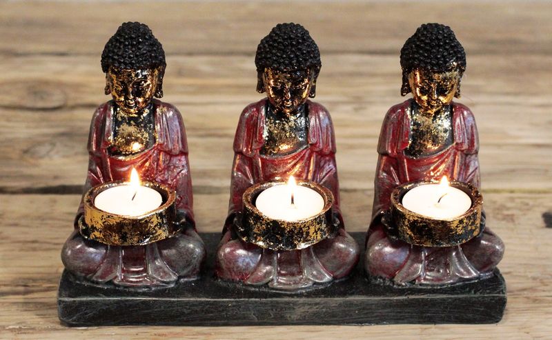 Antyczny Budda - Świeca