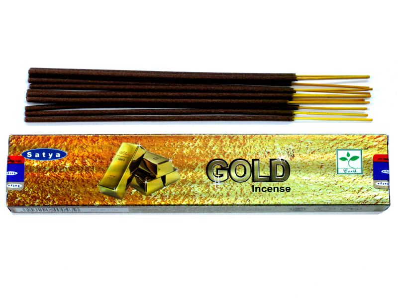 Kadzidełka Satya 15 g - Złoto