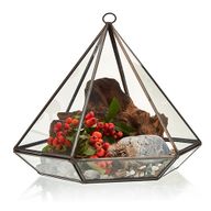 Szklane Terrarium - Duży Romb