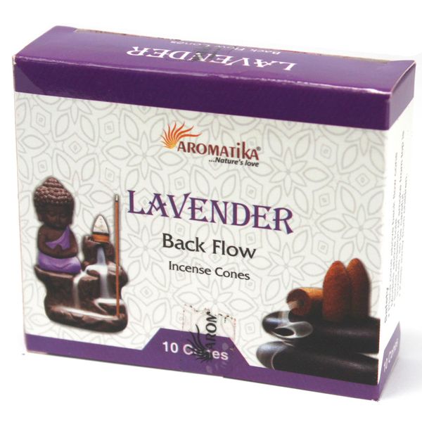 Kadzidełka Backflow 10 szt. - Lawenda