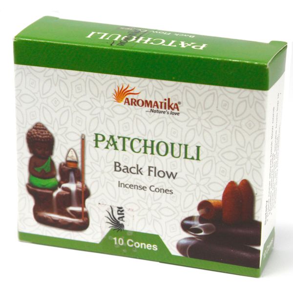 Kadzidełka Backflow 10 szt. - Paczuli