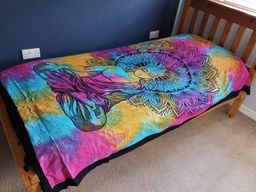 Bawełniana Narzuta / Ozdoba Ścienna - 130cm x 200cm - Budda