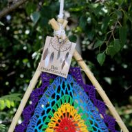 Łapacz Snów - Dreamcatcher - Kolorowa Piramida