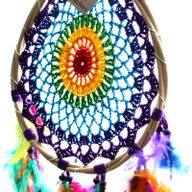Łapacz Snów - Dreamcatcher - Duża Kolorowa Łza