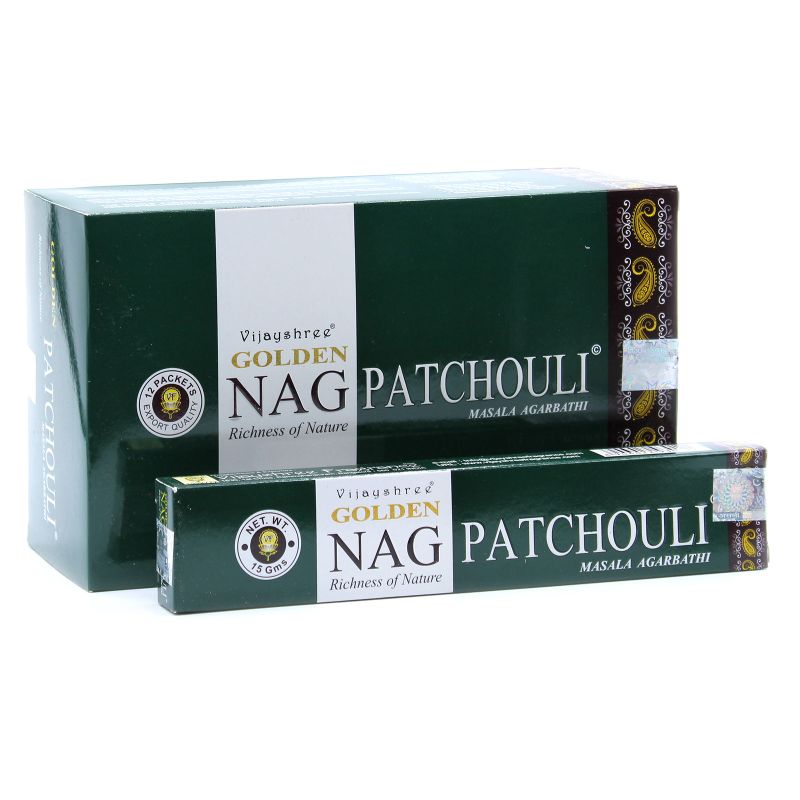 Kadzidełka Golden Nag 15 g -  Paczuli