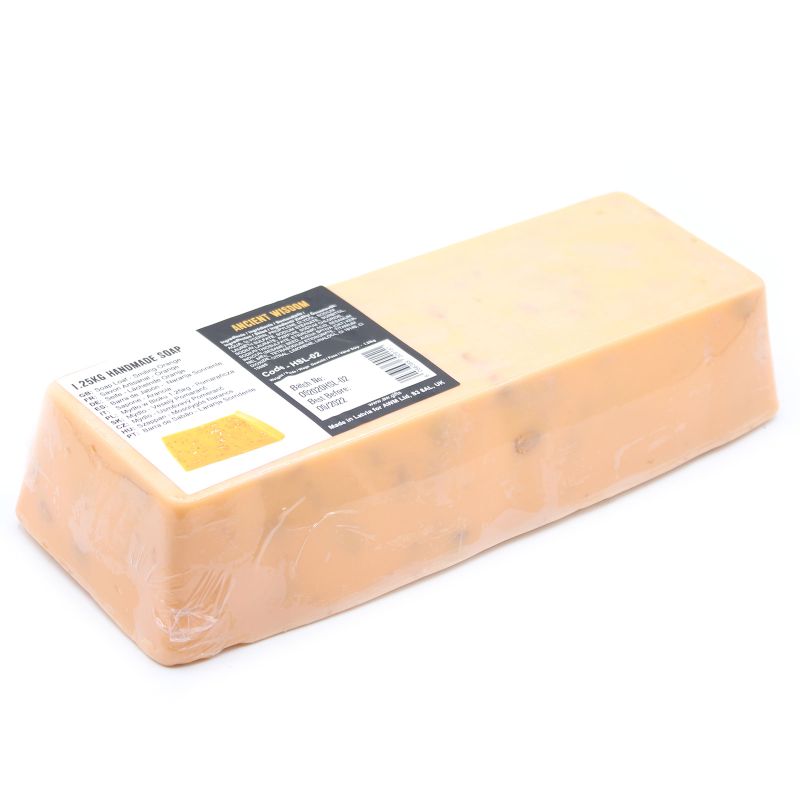 Mydło w bloku 1,25 kg - Pomarańcze