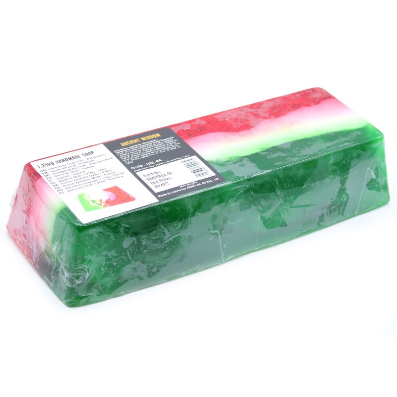 Mydło w bloku 1,25 kg - Arbuz