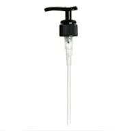 Zakrętka z Pompką do Butelki Boston (230 ml i 500 ml) - Czarny Plastik 28-410 mm