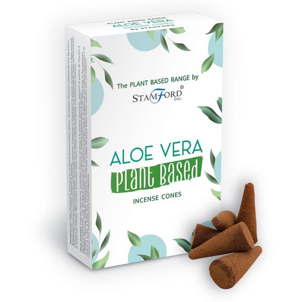 Kadzidełka Stożkowe na Bazie Roślin - Aloes