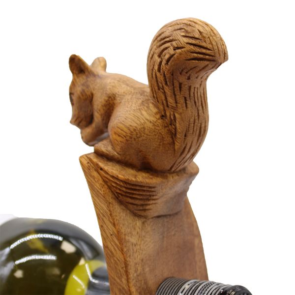 Balansujący Uchwyt na Wino - Wiewiórka