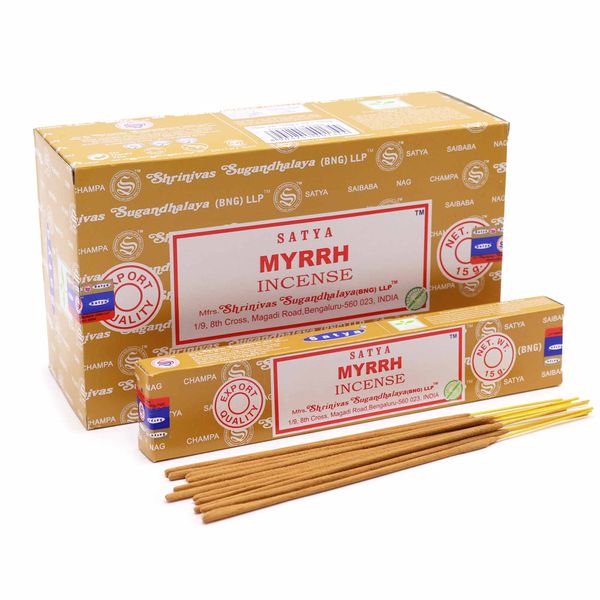Kadzidełka Satya 15 g - Mirra