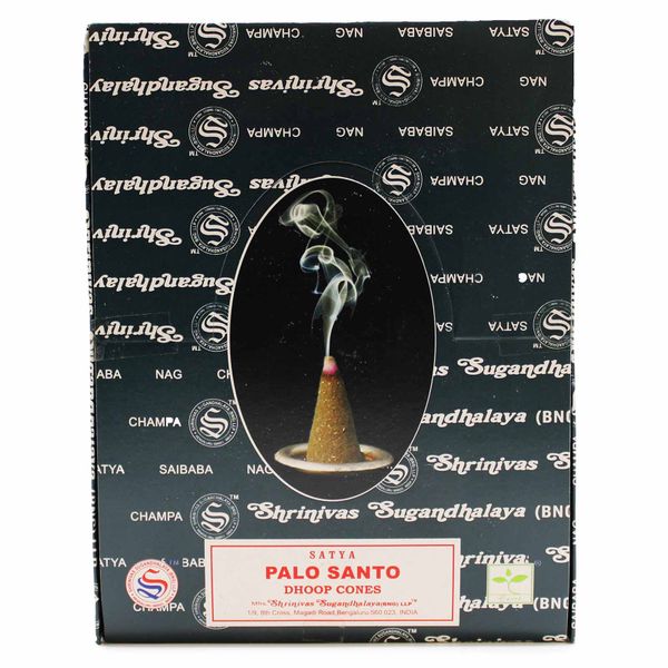 Kadzidełka Stożkowe Palo Santo Dhoop