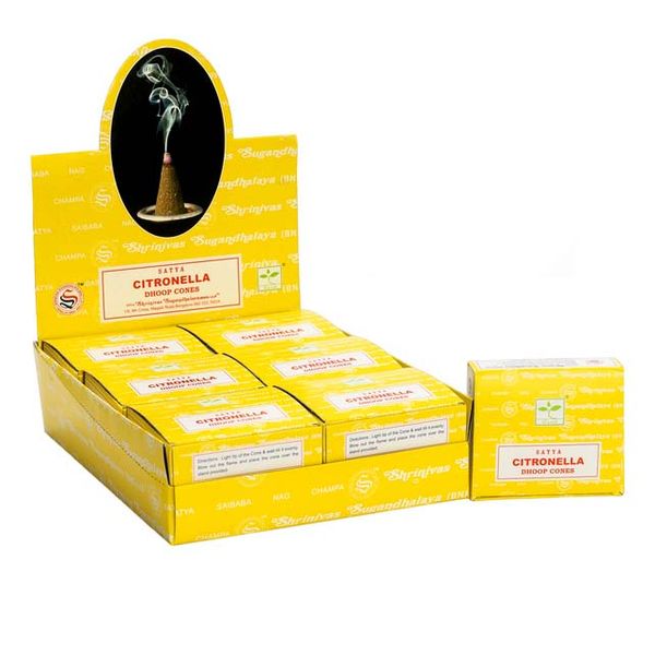 Kadzidełka Stożkowe Cytronela Dhoop
