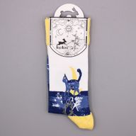 Skarpetki Bambusowe Hop Hare - Nocny Kot (S/M)