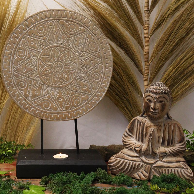Zestaw Feng Shui z Buddą - Klasyczna Mandala