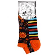 Krótkie Skarpetki Bambusowe - Kwiaty Mandala (S/M)