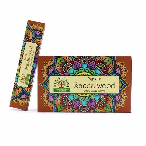 Kadzidełka Masala Namaste Mandala - Drzewo Sandałowe
