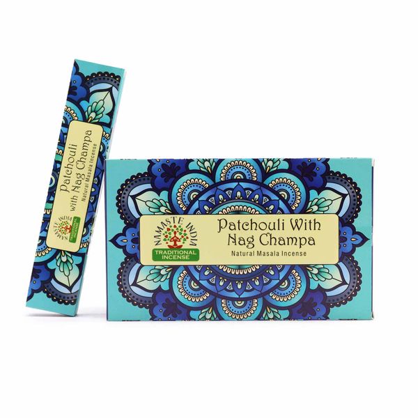 Kadzidełka Masala Namaste Mandala - Paczula i Nag Champa
