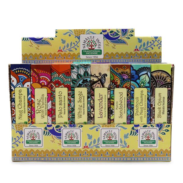 Kadzidełka Masala Namaste Mandala - Zestaw Startowy