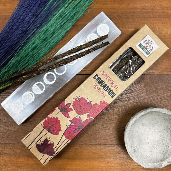 Naturalne Botaniczne Kadzidełka Masala - Cynamon