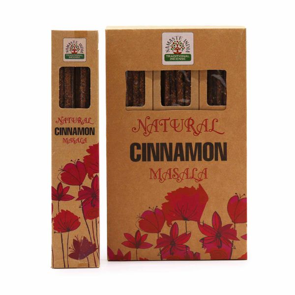 Naturalne Botaniczne Kadzidełka Masala - Cynamon