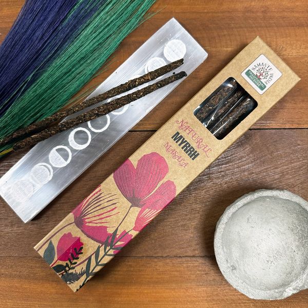 Naturalne Botaniczne Kadzidełka Masala - Mirra