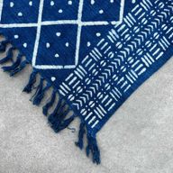 Narzuta Indygo - 170x120 cm - Heerak o Północy