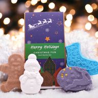 Zestaw Świątecznych Kul do Kąpieli - Christmas Fun