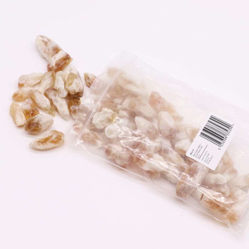 Surowe Kamienie Naturalne 500 g - Cytryn Ostre Końce