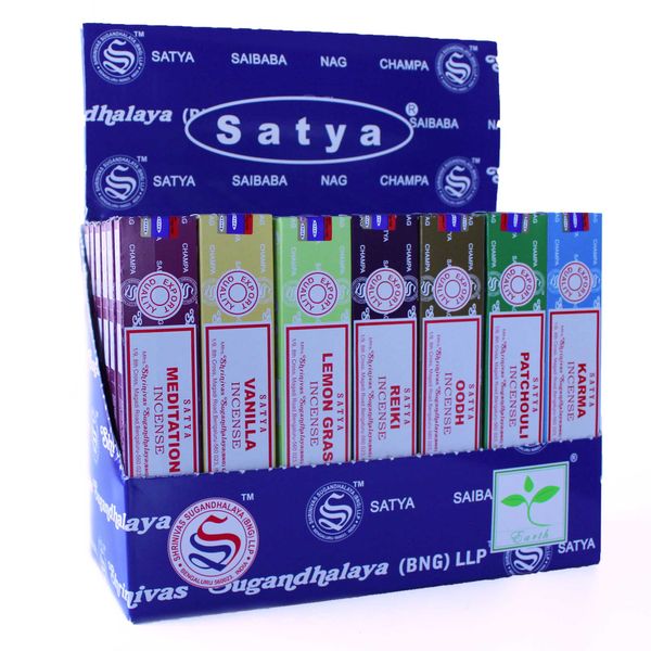 Kadzidełka Satya 15 g - Pakiet Wystawowy nr 3