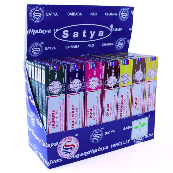 Kadzidełka Satya 15 g - Pakiet Wystawowy nr 2