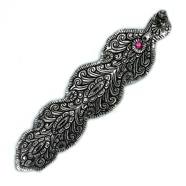 Podstawka pod Kadzidełka z Polerowanego Aluminium 20 cm - Budda
