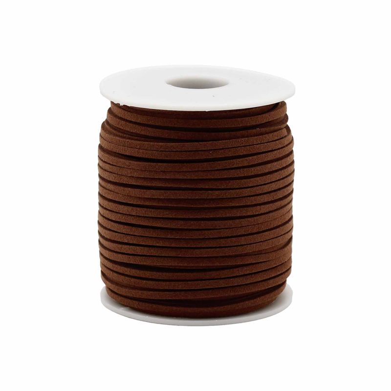 Sznurek do Biżuterii na Rolce - 2.5mm x 45m - Ciemnobrązowy A010