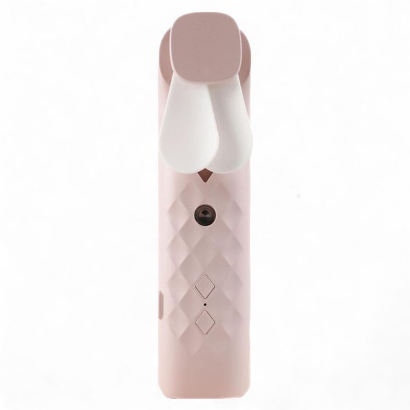 Różowy Wiatraczek i Spray do Twarzy - ładowarka USB