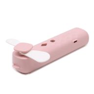 Różowy Wiatraczek i Spray do Twarzy - ładowarka USB