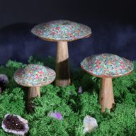 Średni Grzyb - 15 cm - Śródziemnomorskie Kafelki