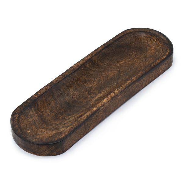 Duża Owalna Podstawka pod Kadzidełka 30x10 cm - Klasyczna