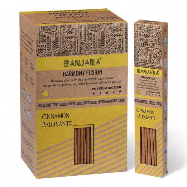 Kadzidełka Patyczkowe Banjara Palo Santo - Cynamon
