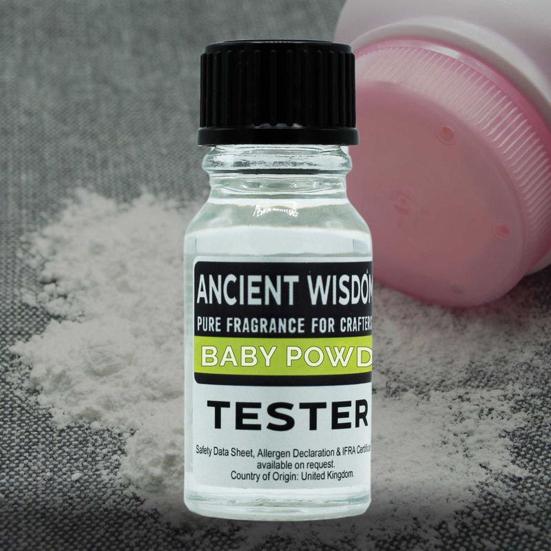10 ml Tester Olejku Zapachowego - Puder Dziecięcy