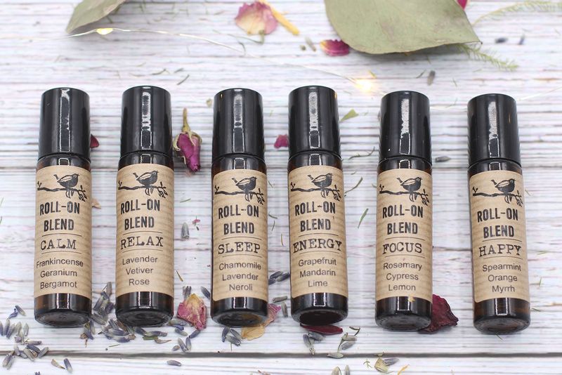 10 ml Roll On z Mieszanką Olejków Eterycznych - FOCUS