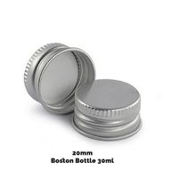 Zakrętka do Butelki Boston (30 ml i 60 ml) - Aluminium 20 mm