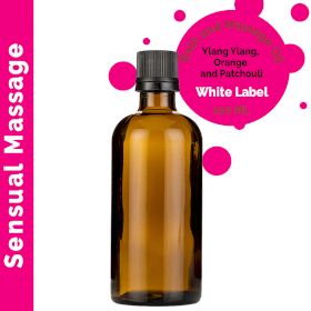 Olejek 100 ml do Masażu - Zmysłowy - BEZ ETYKIETY