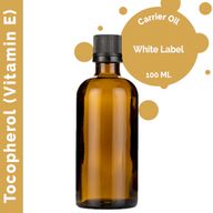 Olej Bazowy z Witaminą E (Tocopherol) 100 ml - BEZ ETYKIETY