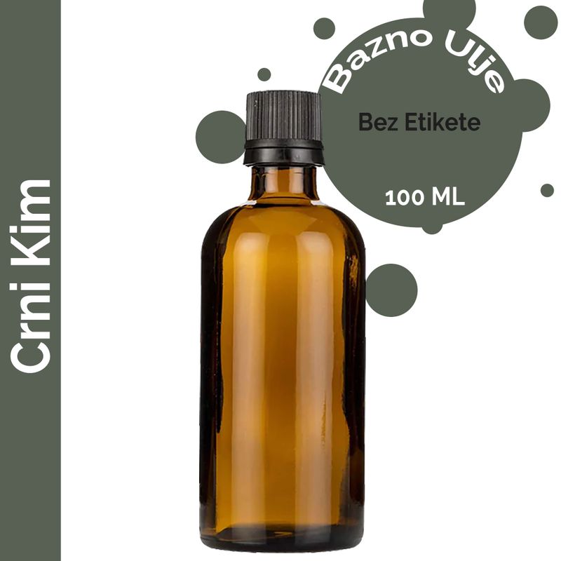 Olej Bazowy z Czarnuszki 100 ml - BEZ ETYKIETY